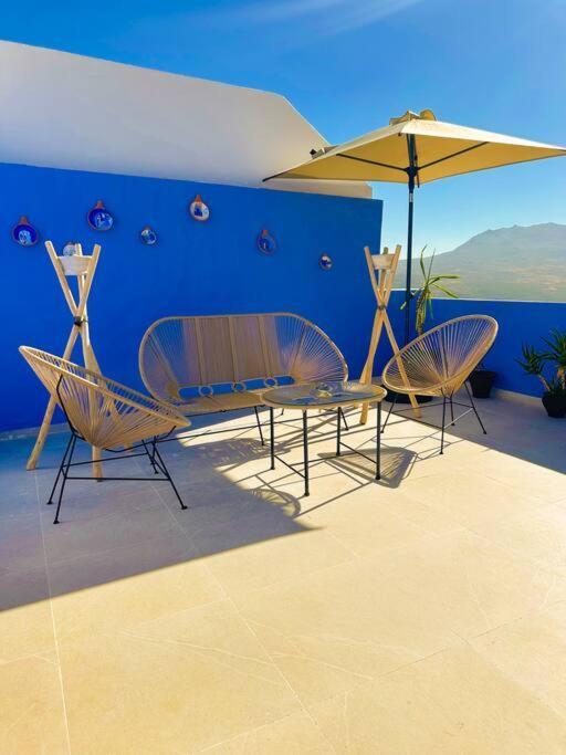 Appartement Luxe Perle Des Montagnes Chechaouen Chefchaouen Exteriör bild